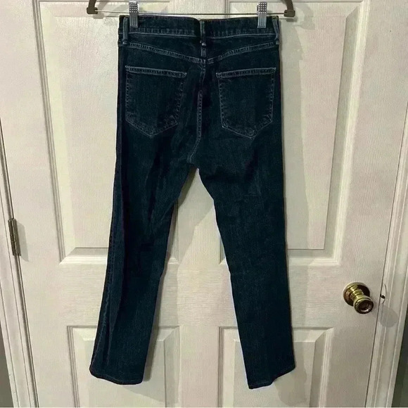 Rag & Bone Heritage Slim Fit High Rise Cigarette Vintage Jean in Dark Paz - Picture 3 of 11